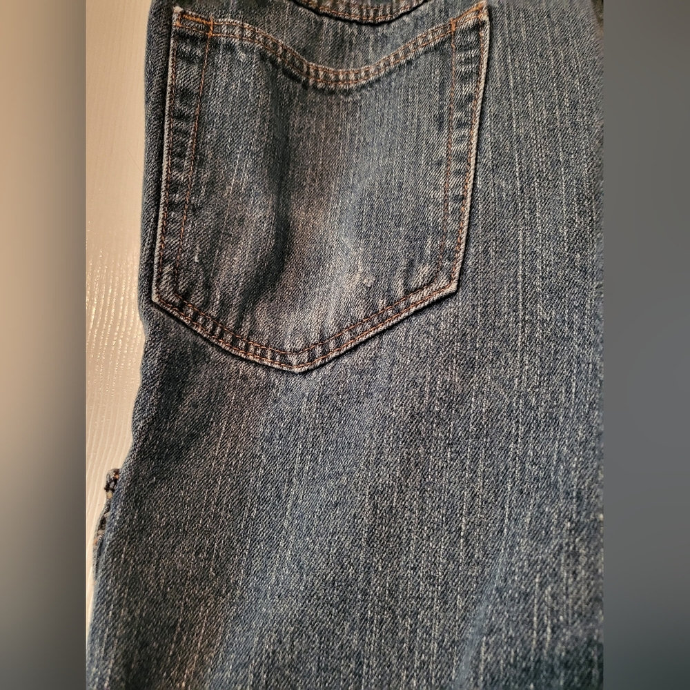 VTG Mens Bugle Boy Blue Jean Cargo Shorts Relaxed Fit - Picture 5 of 7